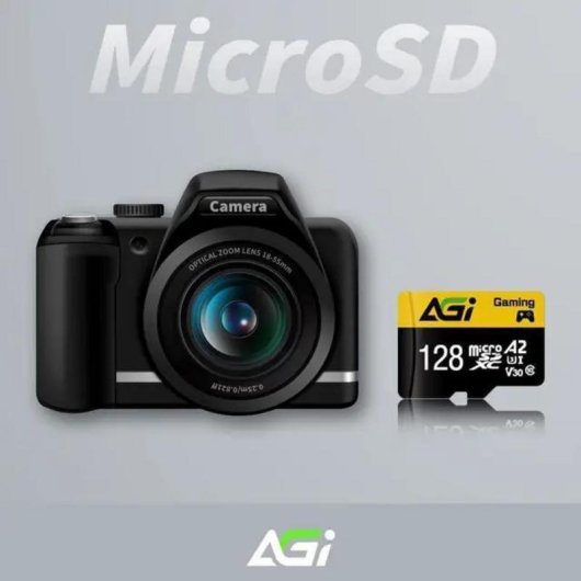 Carte MicroSD AGI Supreme TF138 128GB Classe 10 UHS-I V30 A2