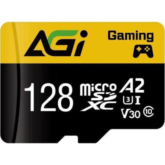 Carte MicroSD AGI Supreme TF138 128GB Classe 10 UHS-I V30 A2