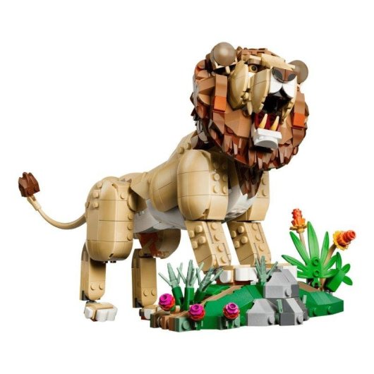 LEGO Creator 3-en-1 Animales Salvajes León Majestuoso 31386 839 piezas