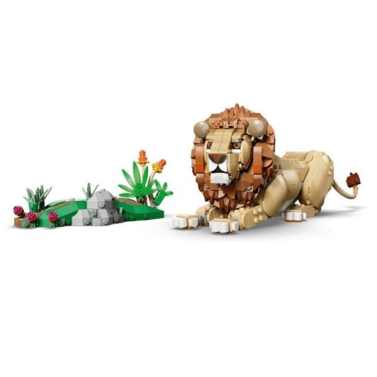 LEGO Creator 3-en-1 Animales Salvajes León Majestuoso 31386 839 piezas