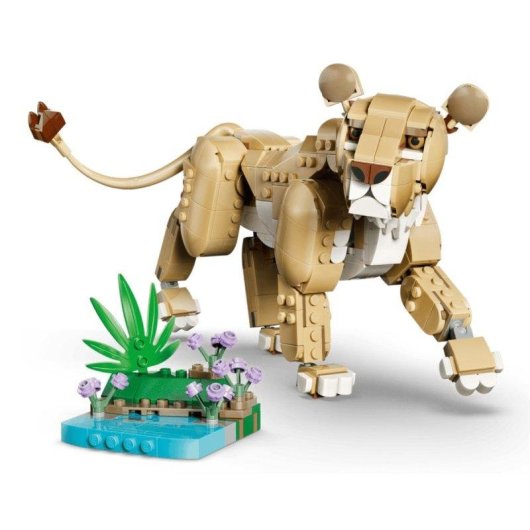 LEGO Creator 3-en-1 Animales Salvajes León Majestuoso 31386 839 piezas
