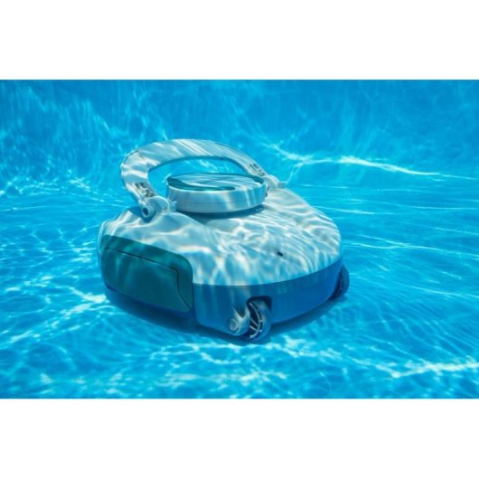 Aspirateur de Piscine Autonome Bestway Jade Recargable Gris 15m²