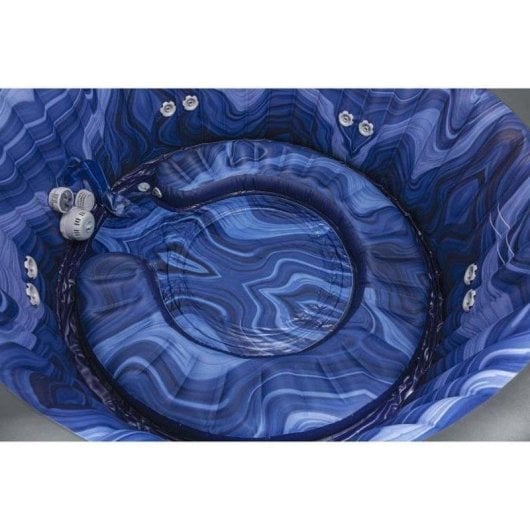 Spa Gonflable Bestway Lay-Z-Spa Santorini HydroJet Pro 10 Jets 180 AirJets 1190 L