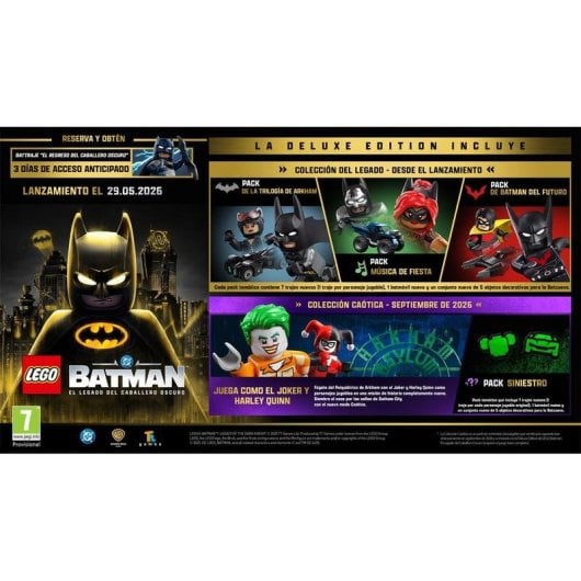 LEGO Batman: El Legado del Caballero Oscuro Deluxe Edition Nintendo Switch 2