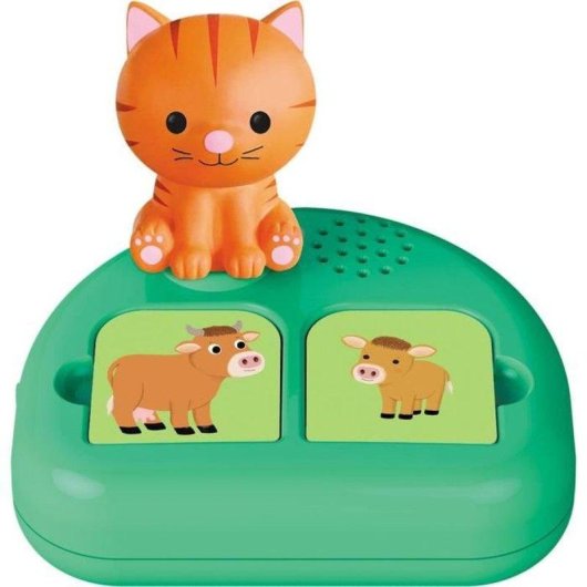 Gioco Educativo Mon P'tit Quiz Animale Nathan - Associazione Visiva e Sonora Dai 2 Anni