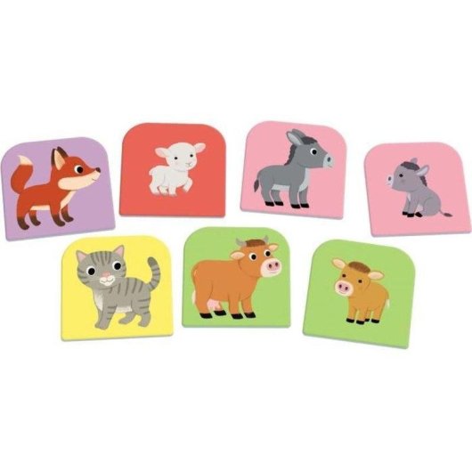Gioco Educativo Mon P'tit Quiz Animale Nathan - Associazione Visiva e Sonora Dai 2 Anni