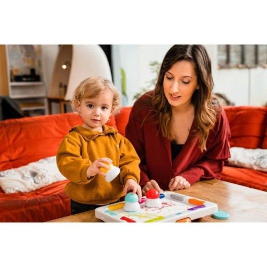 Infini Fun Xylopad Musik-Zeichentafel 12 Monate+ 4 Modi 3 Ergonomische Stifte Nachfüllbare Tinte