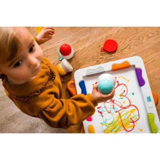 Infini Fun Xylopad Musik-Zeichentafel 12 Monate+ 4 Modi 3 Ergonomische Stifte Nachfüllbare Tinte