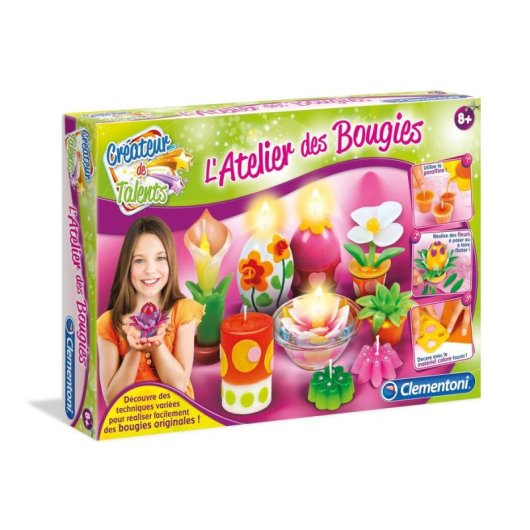 Kit creativo per candele di paraffina Clementoni Atelier des Bougies