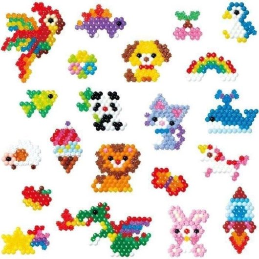 Kit de mosaico Aquabeads Expert Carry Case 1400 cuentas multicolor