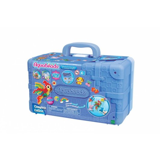 Kit de mosaico Aquabeads Expert Carry Case 1400 cuentas multicolor