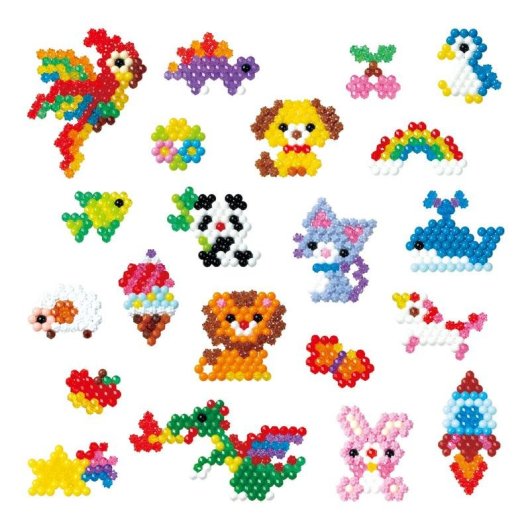 Kit de mosaico Aquabeads Expert Carry Case 1400 cuentas multicolor