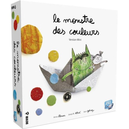 Juego de Mesa Asmodee Le Monstre des Couleurs Mini Infantil 3+