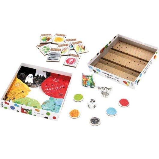 Juego de Mesa Asmodee Le Monstre des Couleurs Mini Infantil 3+