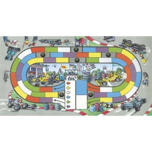 Juego de mesa carreras HABA Monza con dados y pistas plegables