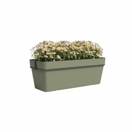 Jardinera Artevasi Capri Re Kit 50 cm Vert Cendré