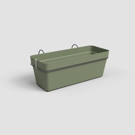 Jardinera Artevasi Capri Re Kit 50 cm Vert Cendré