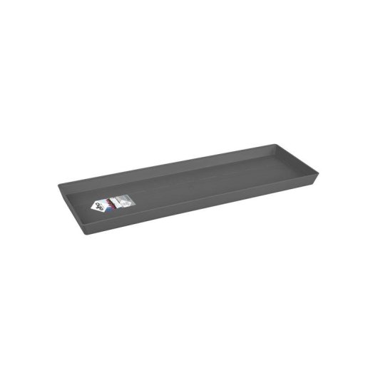Vassoio per piante Elho Loft Urban rettangolare 50 cm grizio antracite