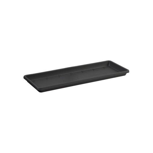 Elho Barcelona Vassoio per Piante Rettilineo 50 cm Antracite