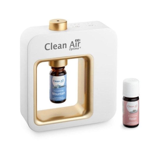 Difusor de aroma Clean Air Optima AD-304W sin agua recargable silencioso