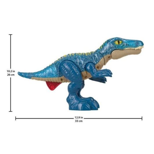 Spielzeugfigur Fisher-Price Imaginext Jurassic World Baryonyx 25-26 cm mit Licht- und Soundeffekten