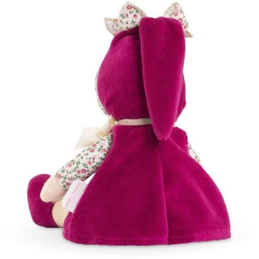 Peluche d'attachement Corolle Mon Doudou Miss Rose Grenadine 25 cm