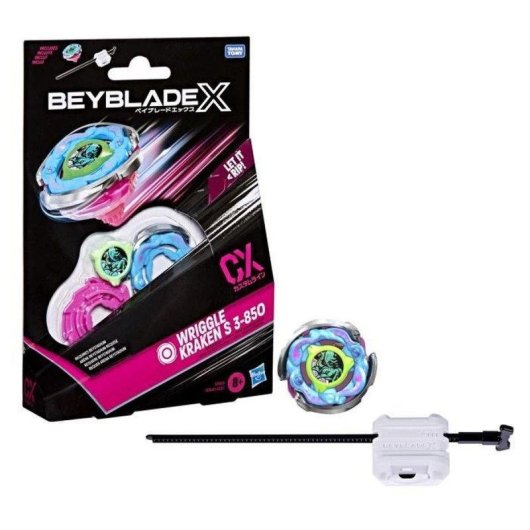 Toupie Beyblade X Wriggle Kraken S Starter Pack Hasbro Endurance