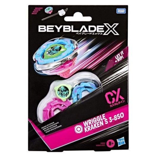 Toupie Beyblade X Wriggle Kraken S Starter Pack Hasbro Endurance