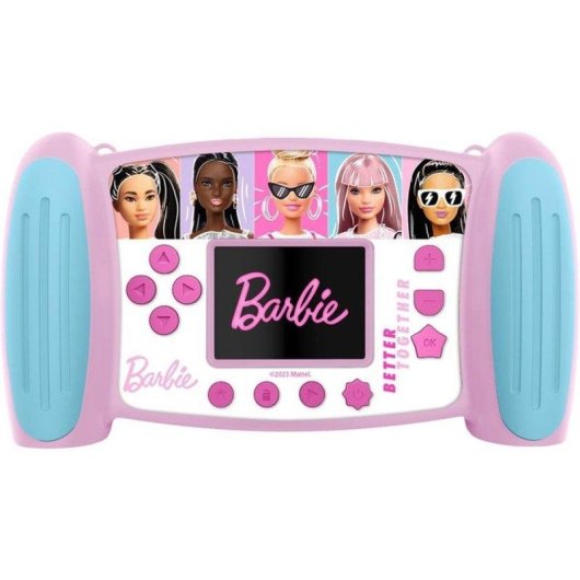 Fotocamera Interattiva Kids Licensing Barbie Rosa con Luce e Modifica Foto