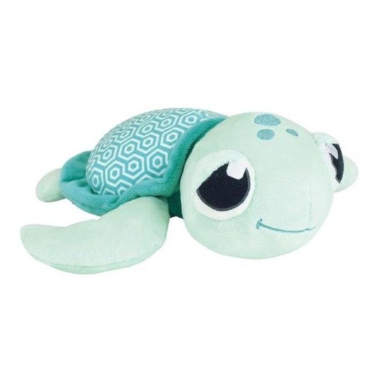 Peluche Tartaruga Jemini Luminou 25 cm Fotoluminescente Blu