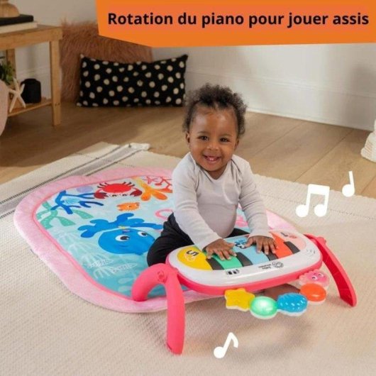 Alfombra Musical 4-en-1 Baby Einstein Kickin' Tunes Piano Magic Touch Para Bebés 0-36 Meses