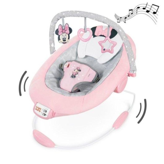 Hamaca Vibrante Disney Baby Minnie Mouse Rosy Skies