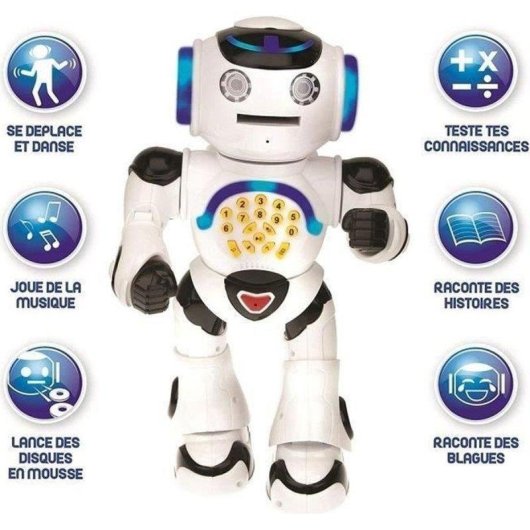Robot Educativo Interattivo Lexibook Powerman 4-7 Anni con Telecomando a Infrarossi