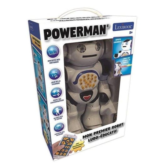 Robot Educativo Interattivo Lexibook Powerman 4-7 Anni con Telecomando a Infrarossi