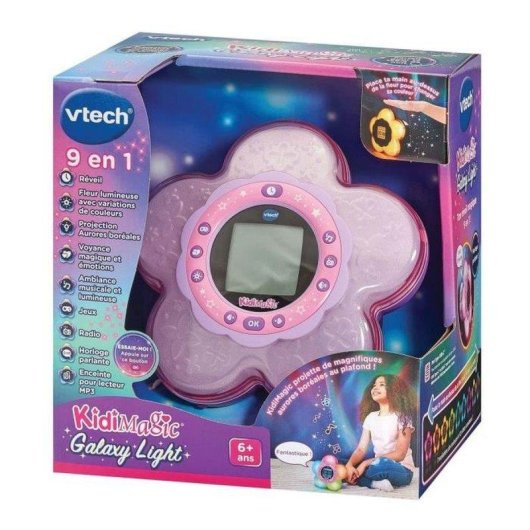 VTech KidiMagic Galaxy Light Kinderalarm Aurora-Projektor