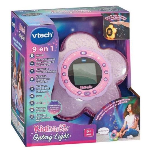 VTech KidiMagic Galaxy Light Kinderalarm Aurora-Projektor
