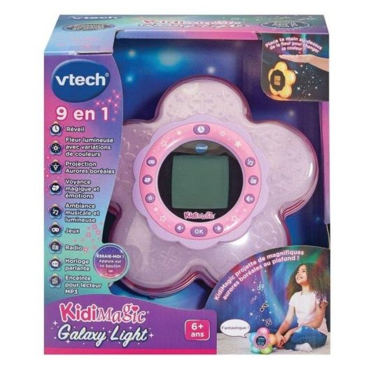 VTech KidiMagic Galaxy Light Kinderalarm Aurora-Projektor