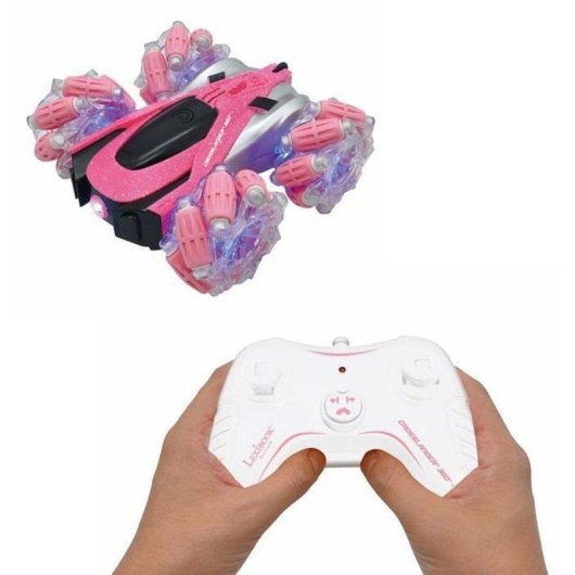 RC-Auto Lexibook Crosslander 360+ Rosa Akkubetrieb 360° LED