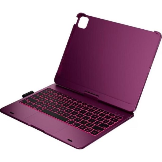 Funda con teclado Typecase Case Edge para Apple iPad Air 11" Fucsia
