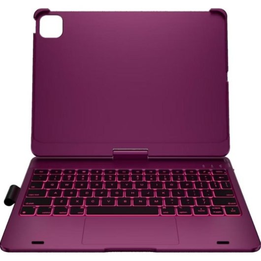 Funda con teclado Typecase Case Edge para Apple iPad Air 11" Fucsia