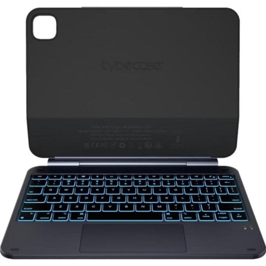 Cover con Tastiera Integrata 4Kom Typecase Edge per iPad Pro 11 Retroilluminazione RGB e Supporto