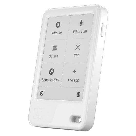 Carteira Física Ledger Nano Gen 5 Branco Polar Bluetooth 5.2 Ecra 2,76" USB-C