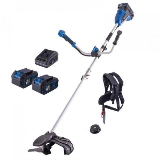 Scheppach BC-BCH380/40-X Set L2 Corta-Minhos e Desbroçadora 2-em-1 40V sem Escovas 3 Velocidades Tap'n'Go