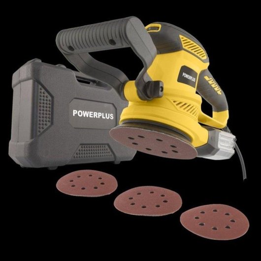 Carteggiatrice orbitale Powerplus POWX04710 450W Ø125mm variabile