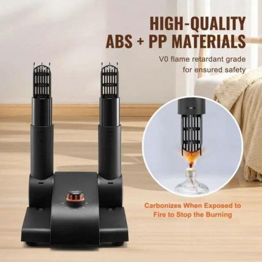 Secateur de chaussures VEVOR pliable 180° avec minuterie et contrôle de température