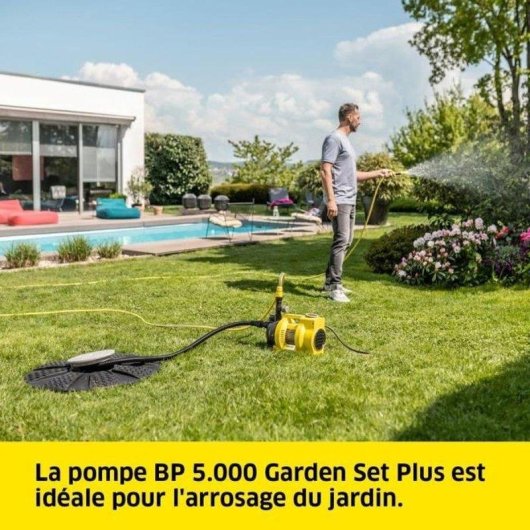 Pompe de surface Kärcher BP 5.000 Garden Set Plus 650W 5000L/h