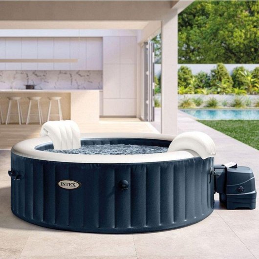 Jacuzzi Gonflable Intex PureSpa Blue Navy 28432NP 6 Places 2,16m