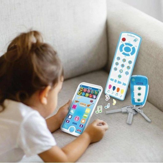 Jouet Éducatif Lexibook Télécommande Téléphone et Porte-Clés Avec Musique