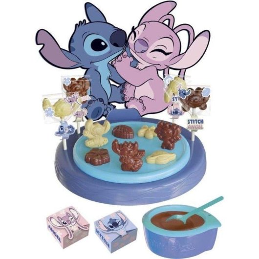 Kit à chocolats Lansay Mini Délices Atelier Stitch & Angel pour enfants dès 6 ans