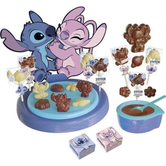 Kit à chocolats Lansay Mini Délices Atelier Stitch & Angel pour enfants dès 6 ans